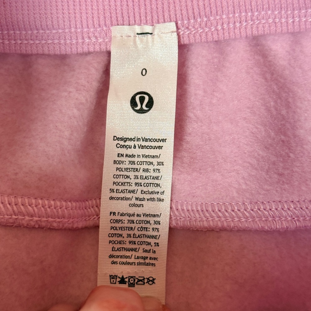 NWT Lululemon Scuba High Rise 5” Shorts Size 0 Vitapink - Picture 4 of 7